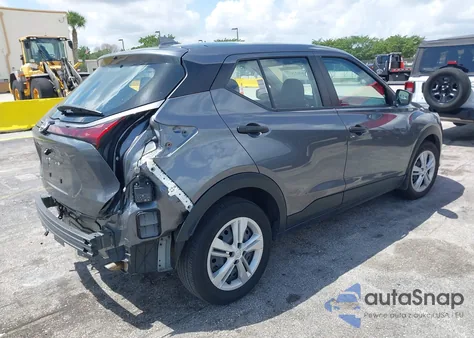 2024 Nissan Kicks S Xtronic Cvt z USA, uszkodzony, nr VIN 3N1CP5BV6RL472138